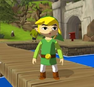 Zelda Wind Waker cel shading exemple