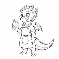 Esquisse Noir & Blanc - Cyrille CHINETTE